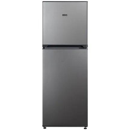 2 KIC KTF518/2GR Top Fridge Freezer 170L Dark Grey